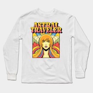 Astral Traveler Trippy Long Sleeve T-Shirt